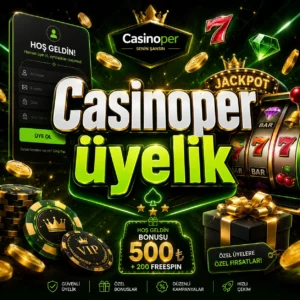 Casinoper üyelik