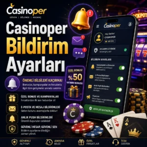 Casinoper Bildirim Ayarları